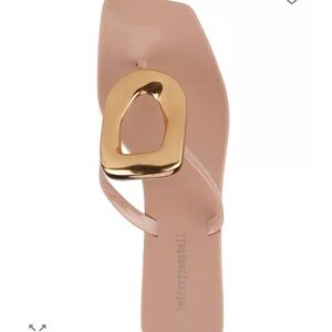 Elegant Gold and Tan Women's Sandals